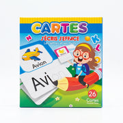 Cartes Éducatives Effaçables « J'écris et J'efface » – Dar Al Manhal Publishers Maroc