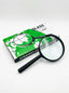 La loupe 90mm / glass pour une lecture claire