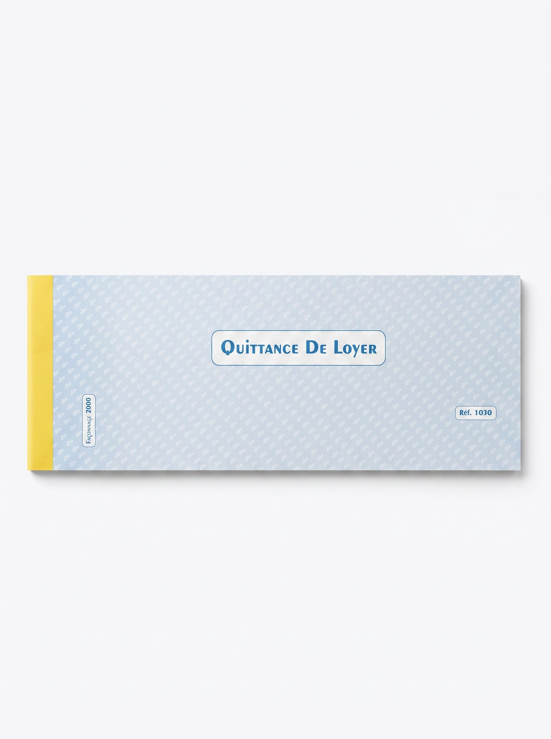 Quittance de loyer - Carnet de Reçus Standard Maroc Image principale du produit