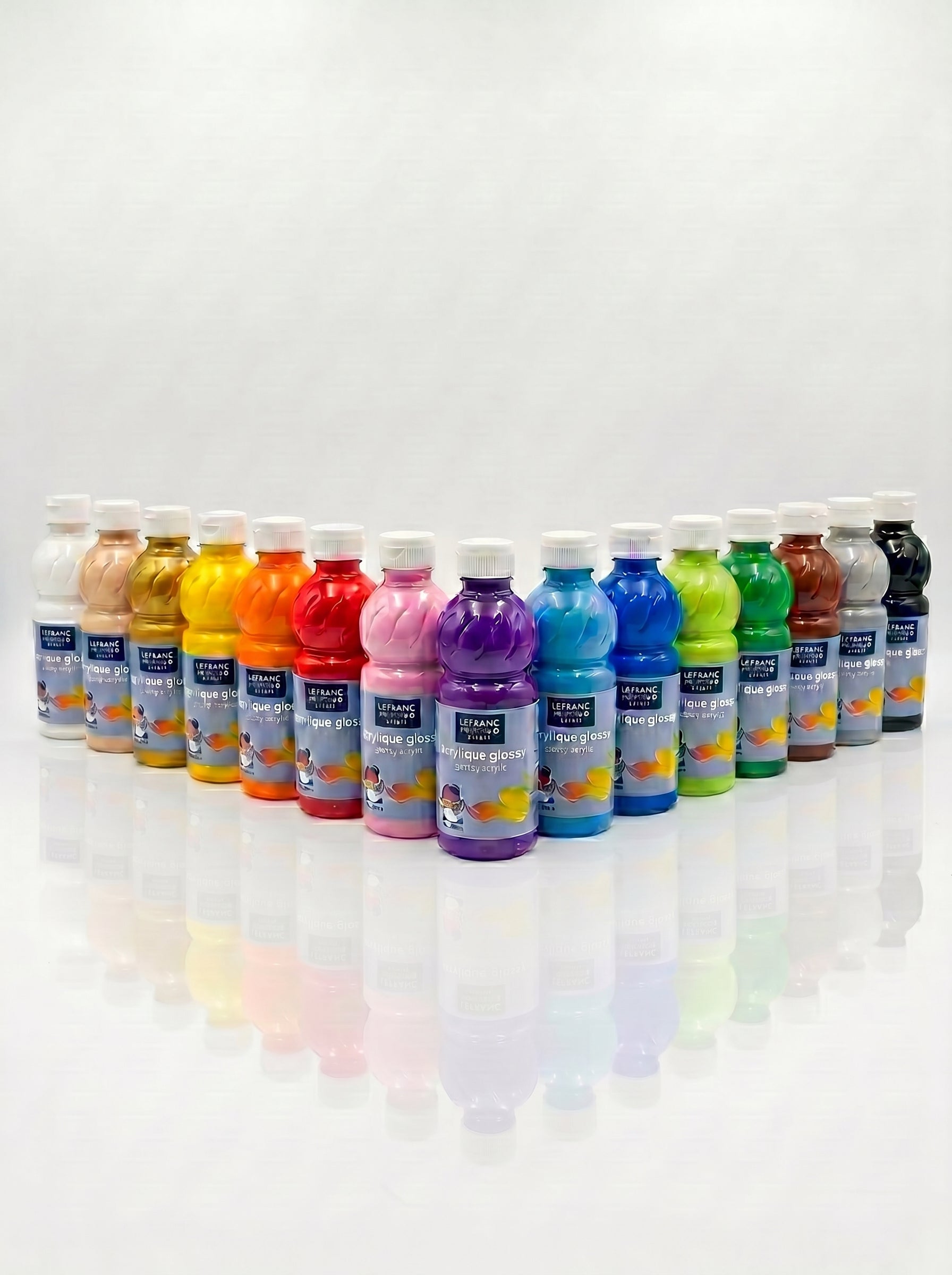 Peinture Gouache Liquide Acrylique Glossy 500ml Lefranc Bourgeois - Beaux-Arts Image principale du produit
