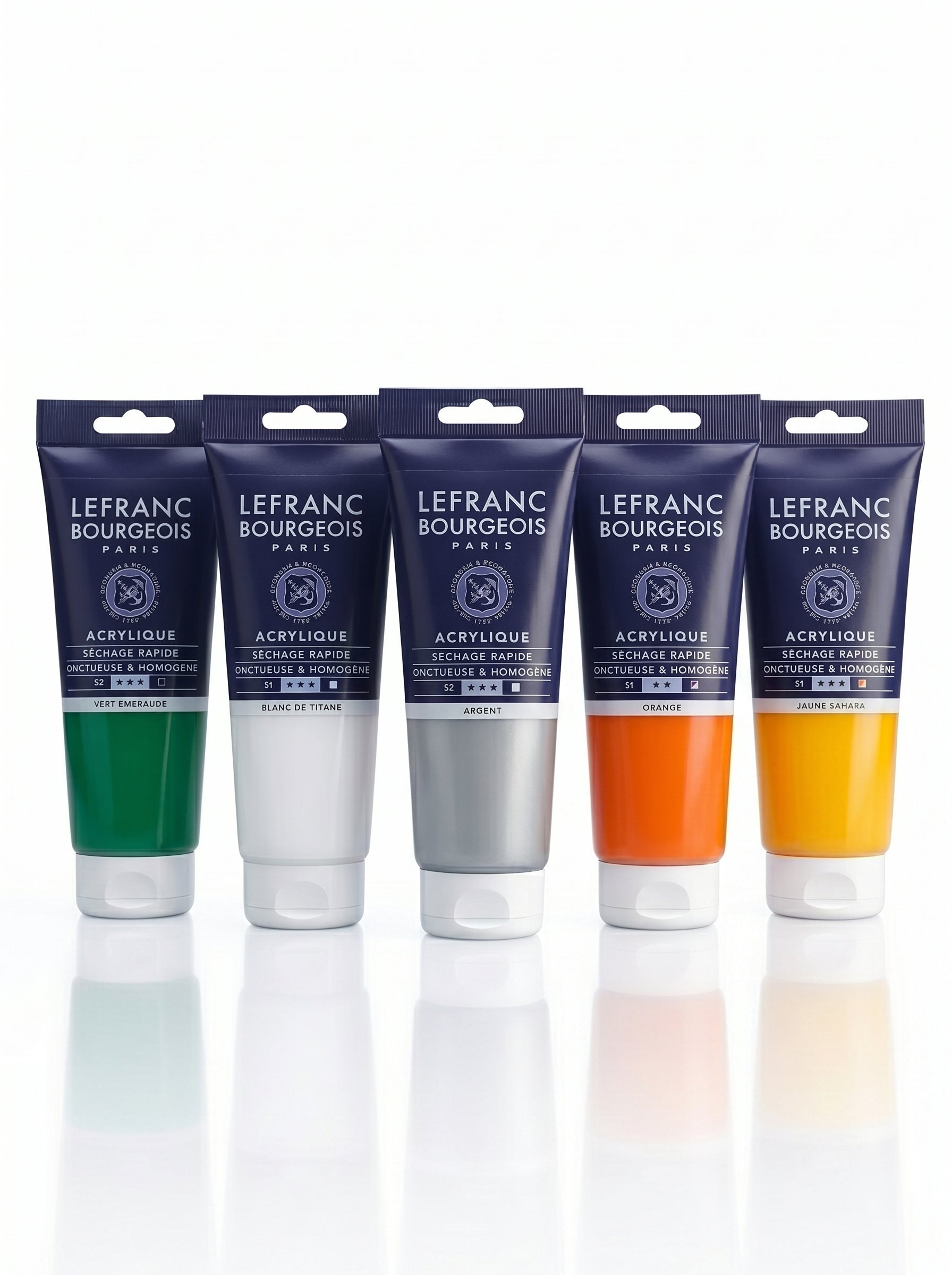 Peinture acrylique Lefranc Bourgeois 200ml - Qualité Fine