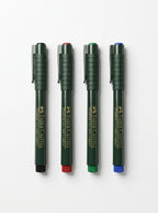 Stylo Finepen Faber-Castell 0.4 mm - Pointe Fine Précision