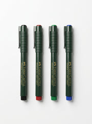 Stylo Finepen Faber-Castell 0.4 mm - Pointe Fine Précision