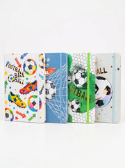 Notebook A5 200p a fermeture elastique topkall - Édition Football