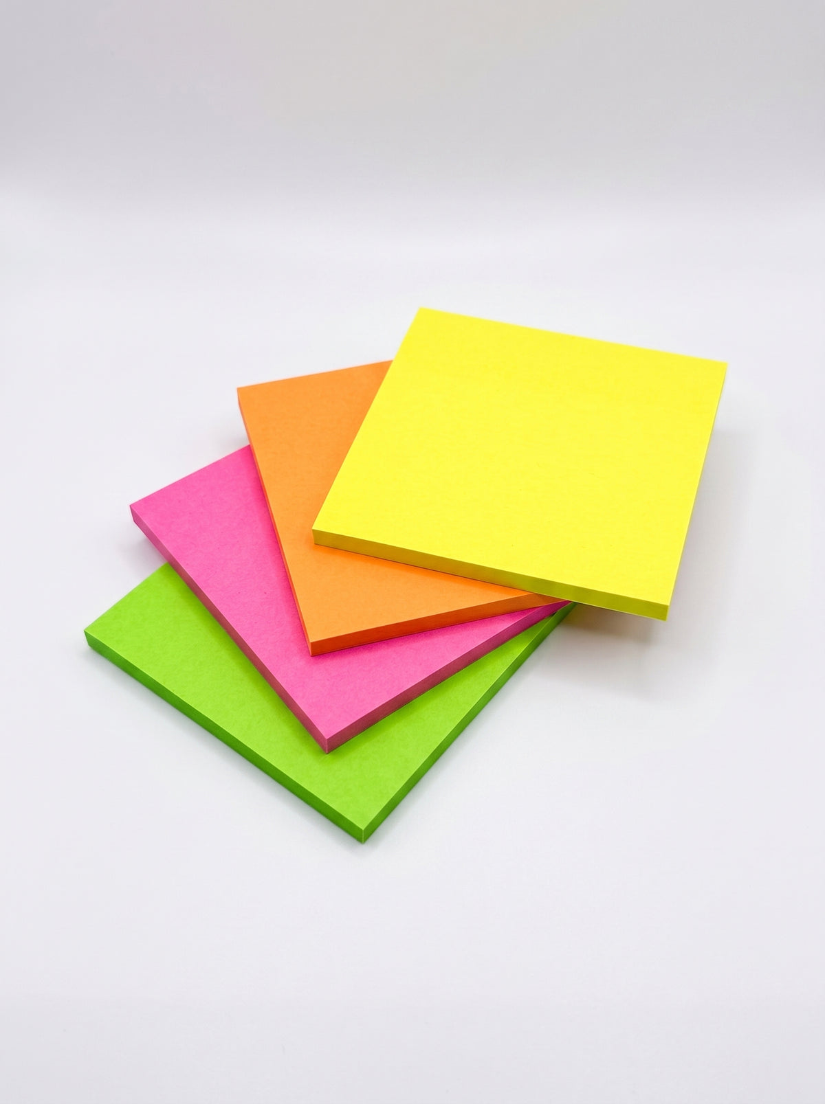 Post-it Transparent Fluo 76x76mm 50 Feuilles – Bloc Notes Adhésif