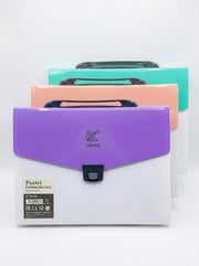 Porte Classe Dossier A4 Pastel 13pockets - Organisation Étudiants et Lycéens
