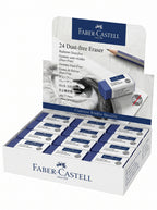 Gomme bleu / Faber Castell - Gomme de Précision Anti-Poussière