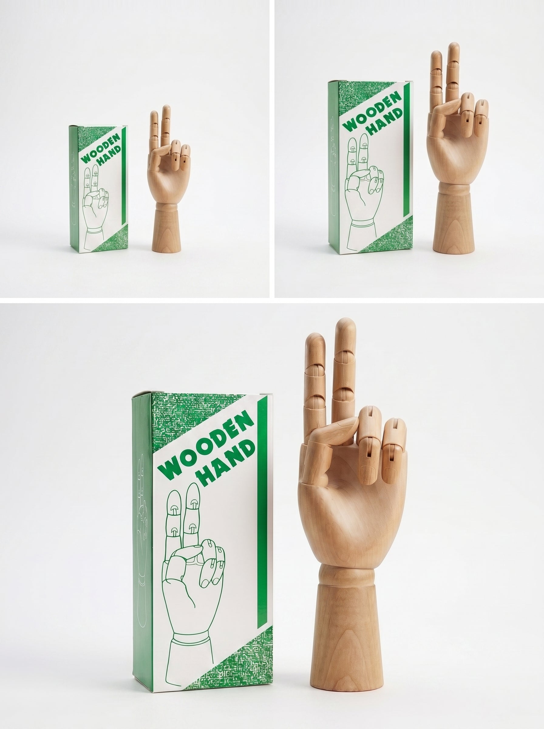 Main d'artiste articulée en bois Topkall | Accessoire indispensable pour croquis