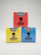 Gomme Mie de Pain Colorée - Accessoire Dessin et Arts Plastiques