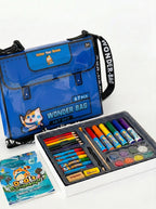 Kit peinture Wonder Bag Doqi Cat 47 pièces | Mallette créative tout-en-un