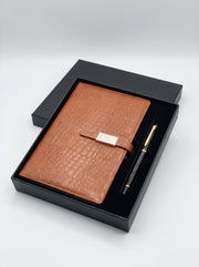 Coffret Premium Yalong : Carnet de notes avec serrure A5 et stylo