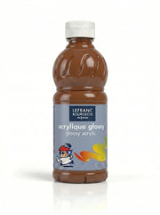 Peinture Gouache Liquide Acrylique Glossy 500ml Lefranc Bourgeois - Beaux-Arts
