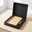 Coffret Cadeau Écologique Carnet A5 Bambou & Cuir avec Stylo Assorti