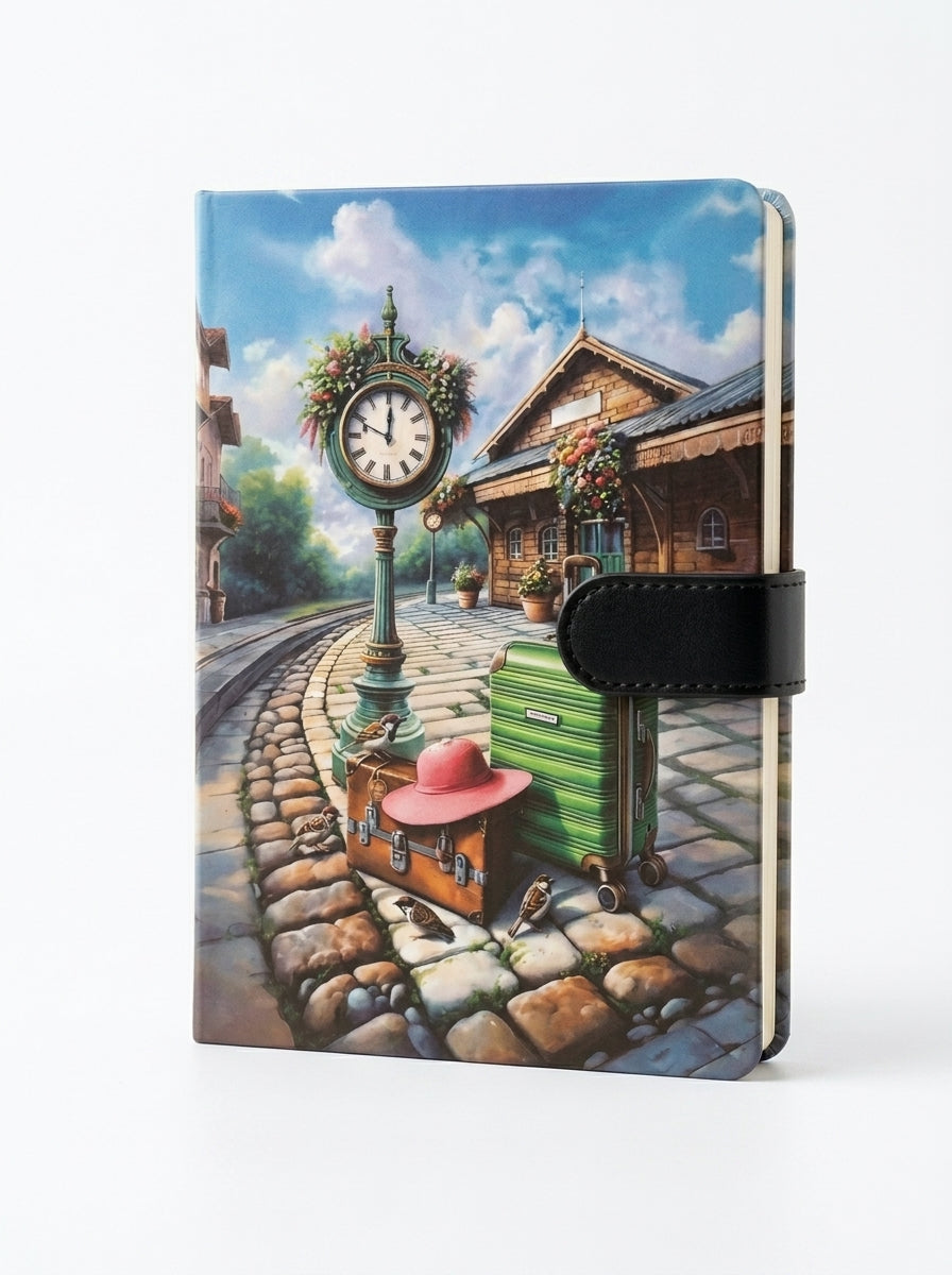 NoteBook Scolaire A5 200p avec Serrure
