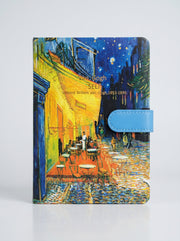 NoteBook Scolaire A5 200p avec Serrure - Design Art Van Gogh