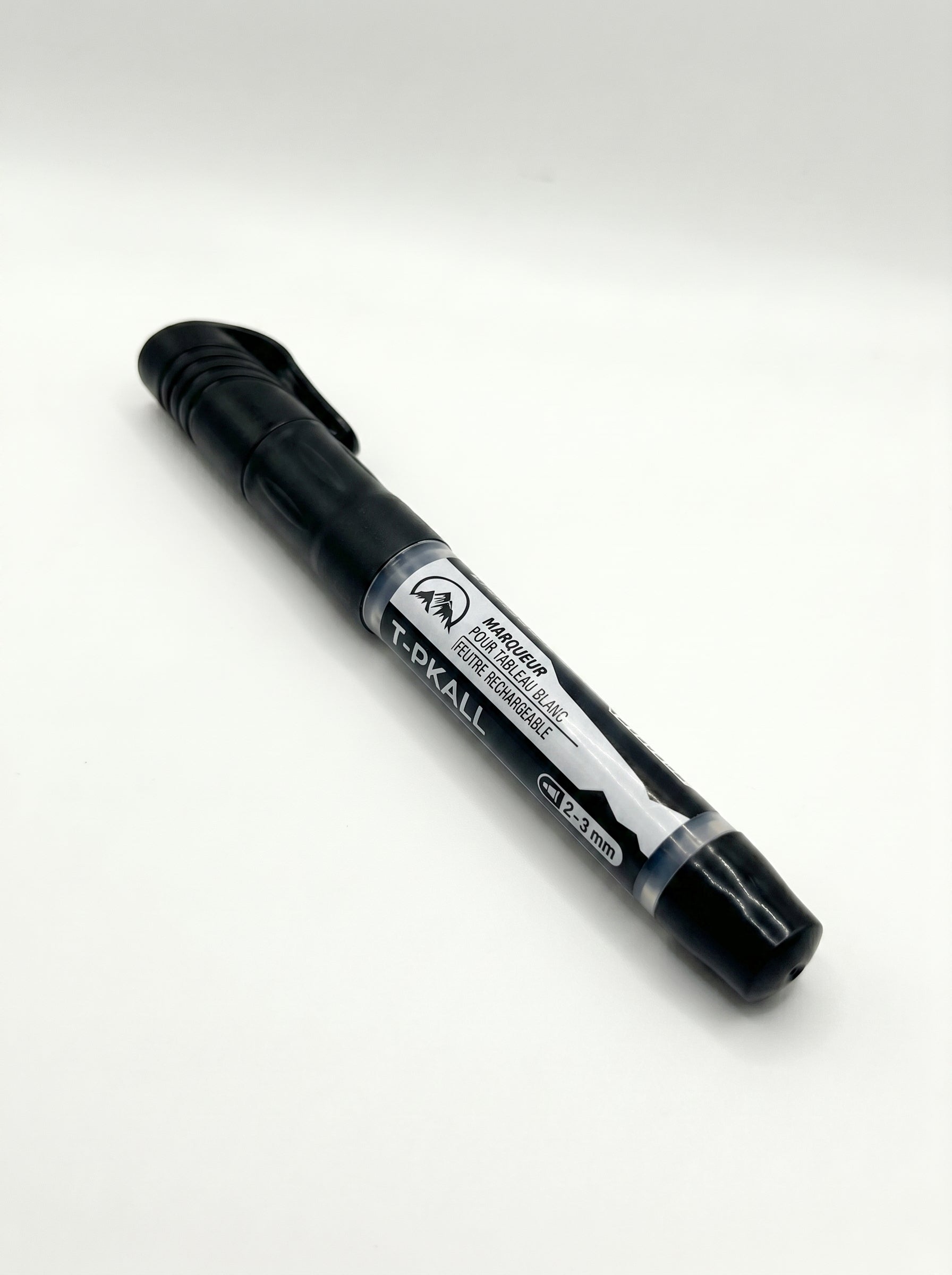 Feutre de tableau rechargeable TOPKALL – Encre effaçable à sec