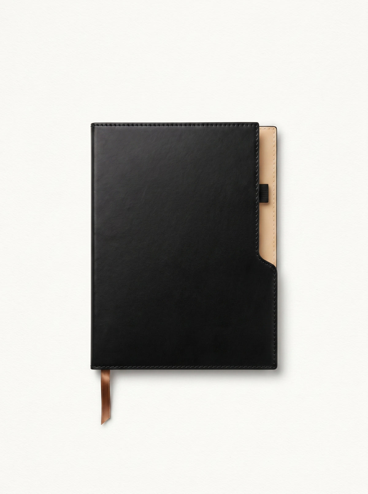 Notebook A5 avec boucle de stylo Pratique