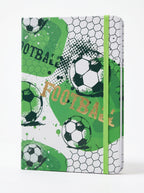 Notebook A5 200p a fermeture elastique topkall - Édition Football