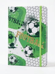 Notebook A5 200p a fermeture elastique topkall - Édition Football
