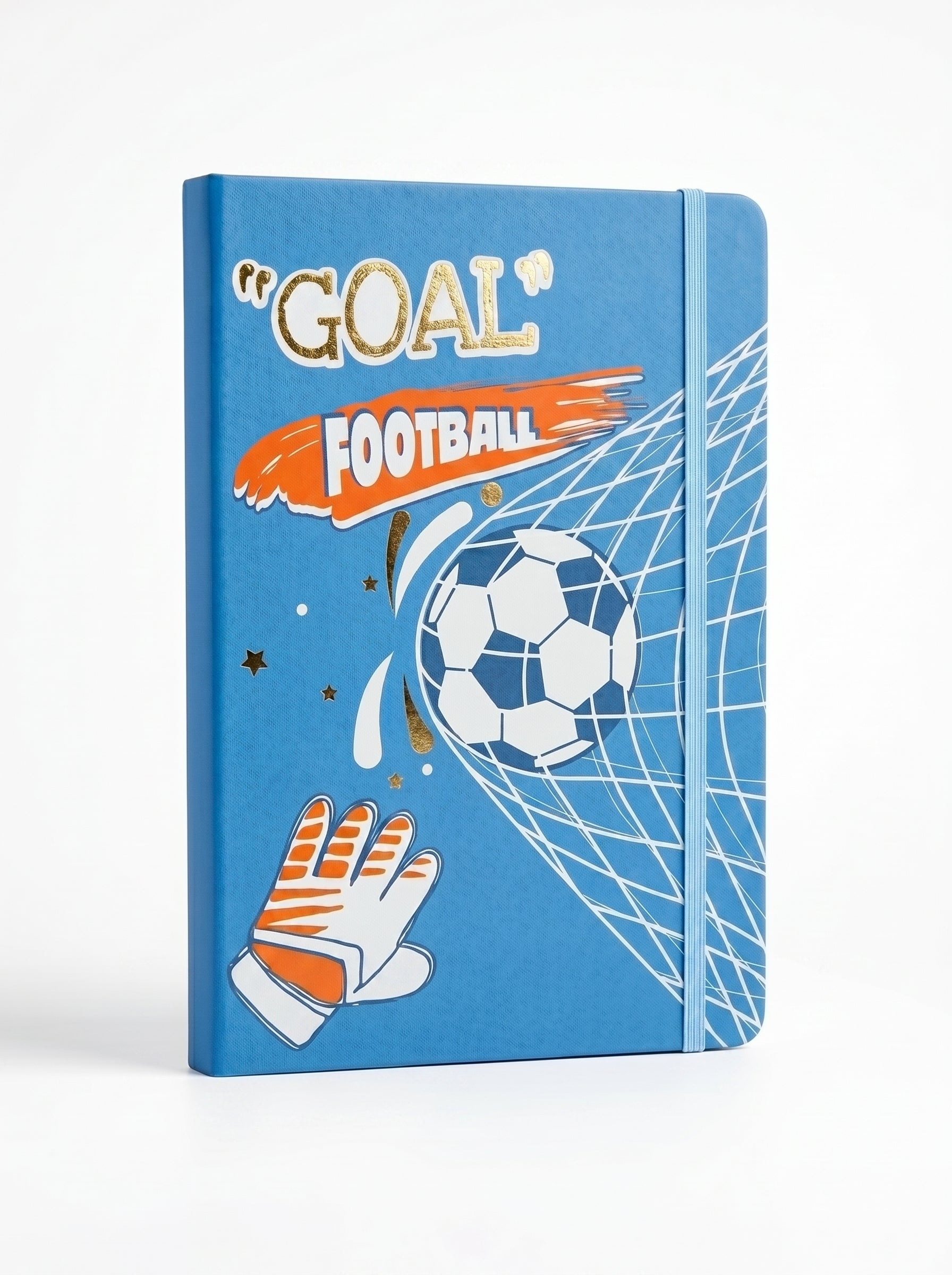 Notebook A5 200p a fermeture elastique topkall - Édition Football