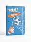 Notebook A5 200p a fermeture elastique topkall - Édition Football