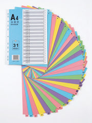 intercalaires Numérique A4 divider FB - Organiseur Bureau