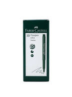 Stylo Finepen Faber-Castell 0.4 mm - Pointe Fine Précision