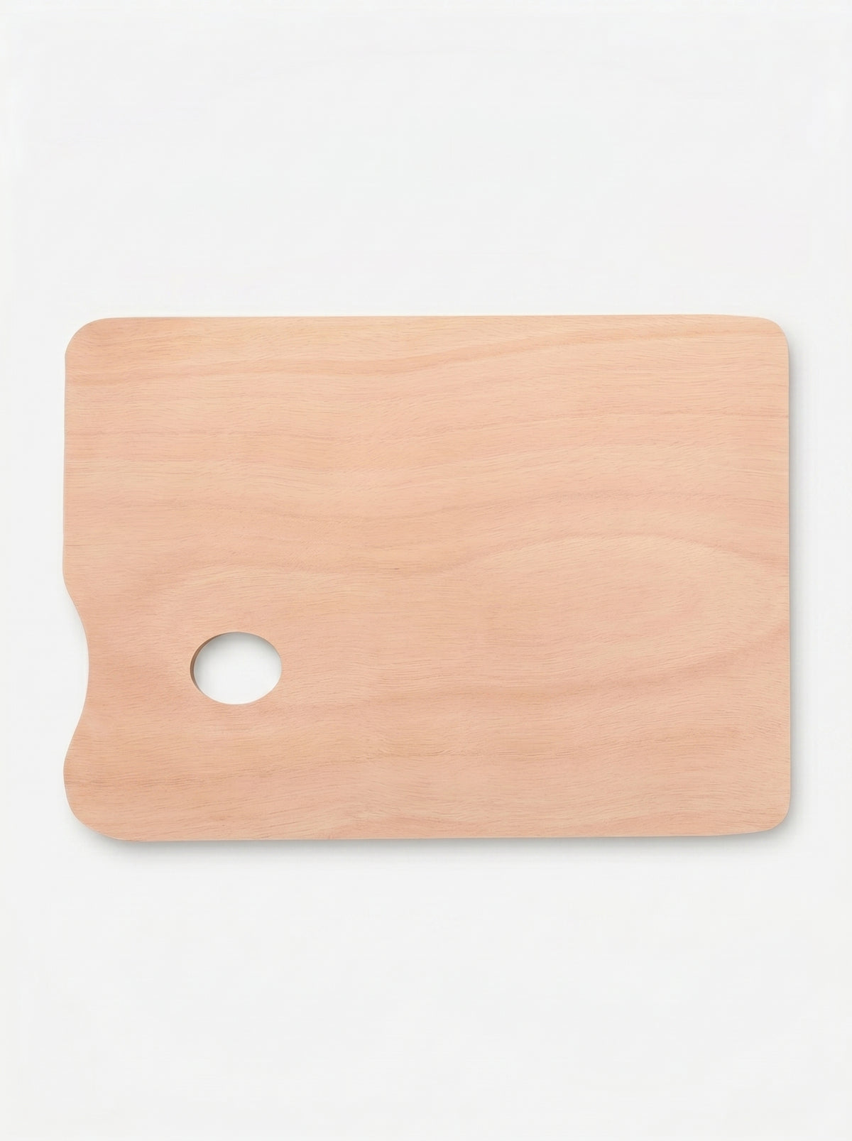 Palette peinture bois ovale – Accessoire essentiel pour artistes (Topkall)