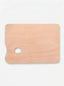 Palette peinture bois ovale – Accessoire essentiel pour artistes (Topkall)