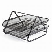 Panier à Courrier 2 Étages - Organisateur de Bureau Moderne