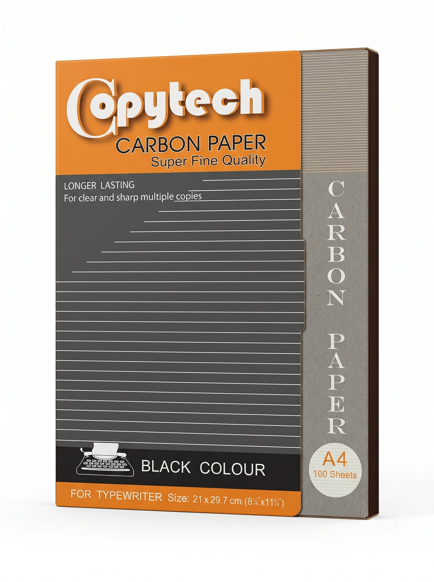 Papier carbone A4 100psc 21*29.7cm -copytech Haute Qualité