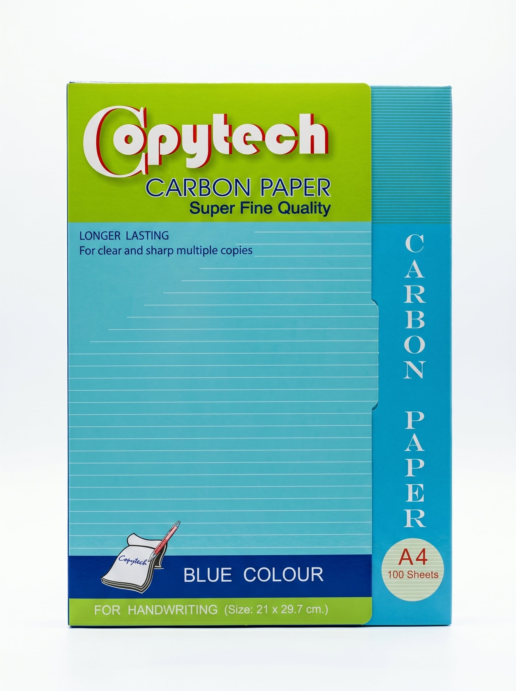 Papier carbon A4 100pcs 21*29.7cm / copytech Durable et Réutilisable
