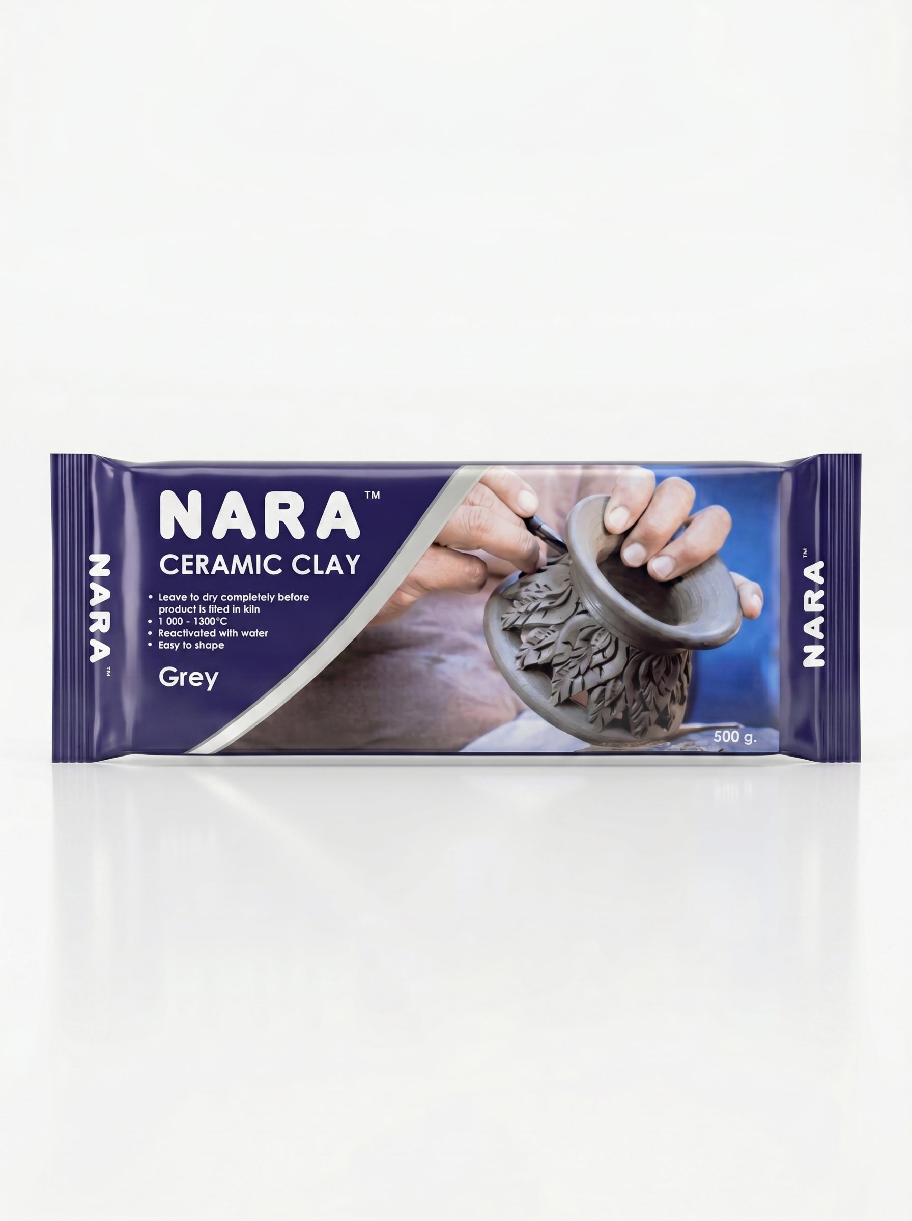 Pâte à Modeler : Argile Colorée Modelage NARA 500g pour Artistes Image principale du produit