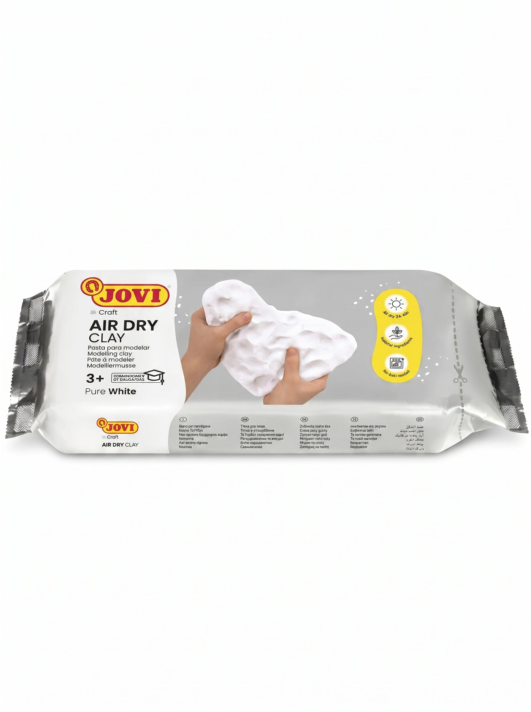 Pâte à modeler Blanc 1kg – Argile autodurcissante de qualité