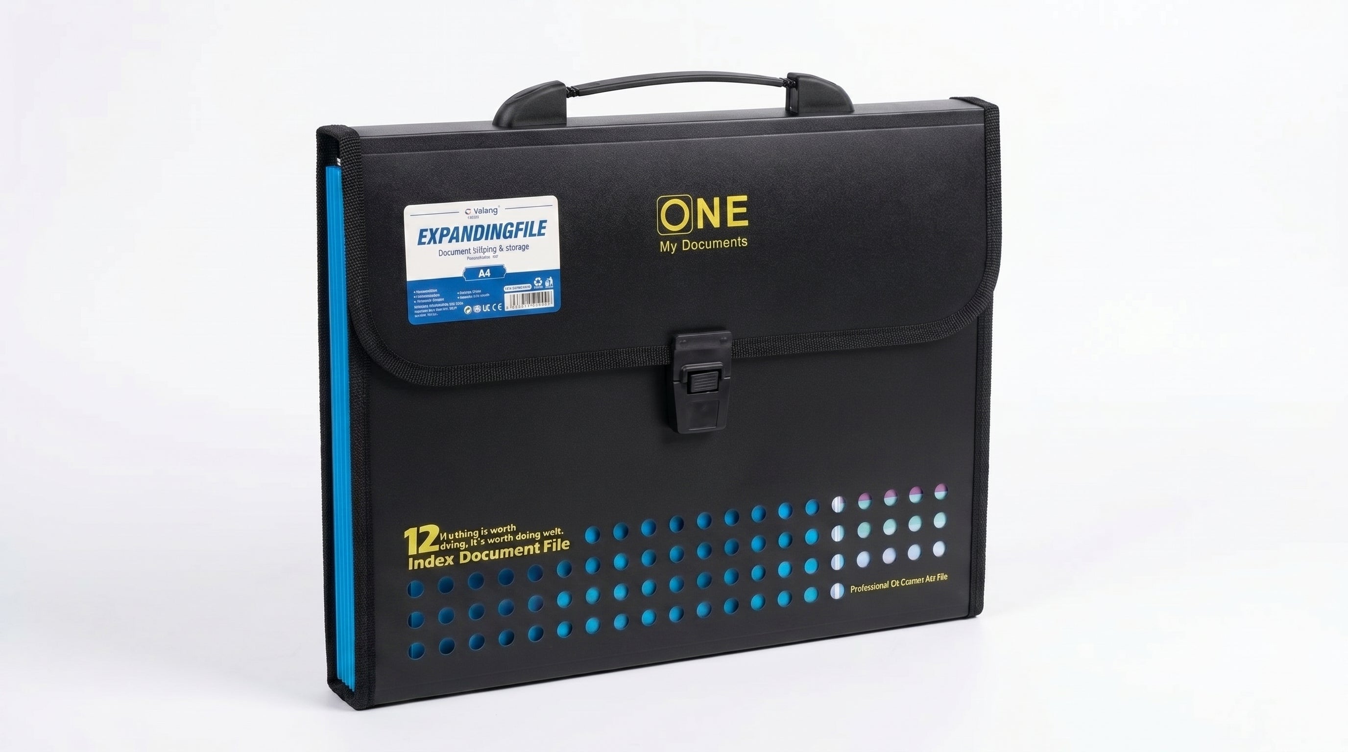Porte Classe Dossier A4 13pockets - Trieur Accordéon Extensible