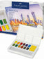 Peinture Aquarelle 12 Couleurs Faber-Castell - Qualité Beaux-Arts