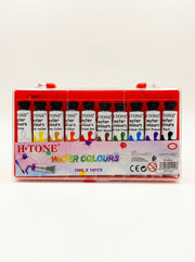 Peinture gouache 10 couleurs H-Tone – Set complet pour peinture