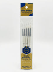 Pinceau fin 6pcs n° 000000/ Keep Smiling
