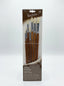Pinceau rond manche long - Set de 7 pièces pour Peinture à l'Huile