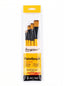 Lot de 5 Pinceaux Plats Simples GIORGIONE