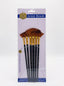 Pinceaux éventail Keep Smiling – Set de 6 Pinceaux