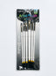 Pinceau plat simple 6pcs / Yalong to go