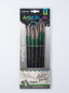 Pinceau plat simple 6pcs / Yalong to go