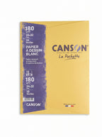 Canson Papier Dessin Blanc 180g | Format 24x32 cm | 10 Feuilles