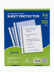 Pochettes Perforées A4 boitte carton yalong to go - Qualité Pro