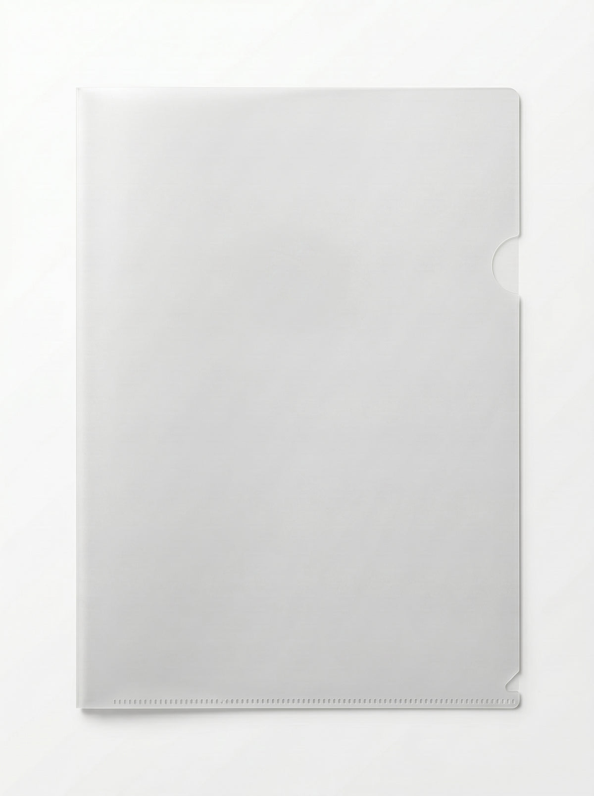 Pochette de Coin Plastique 12pcs - Transparente A4