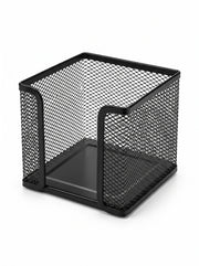 Porte Cube métallique Fabo - Support Bloc Notes pour Bureau
