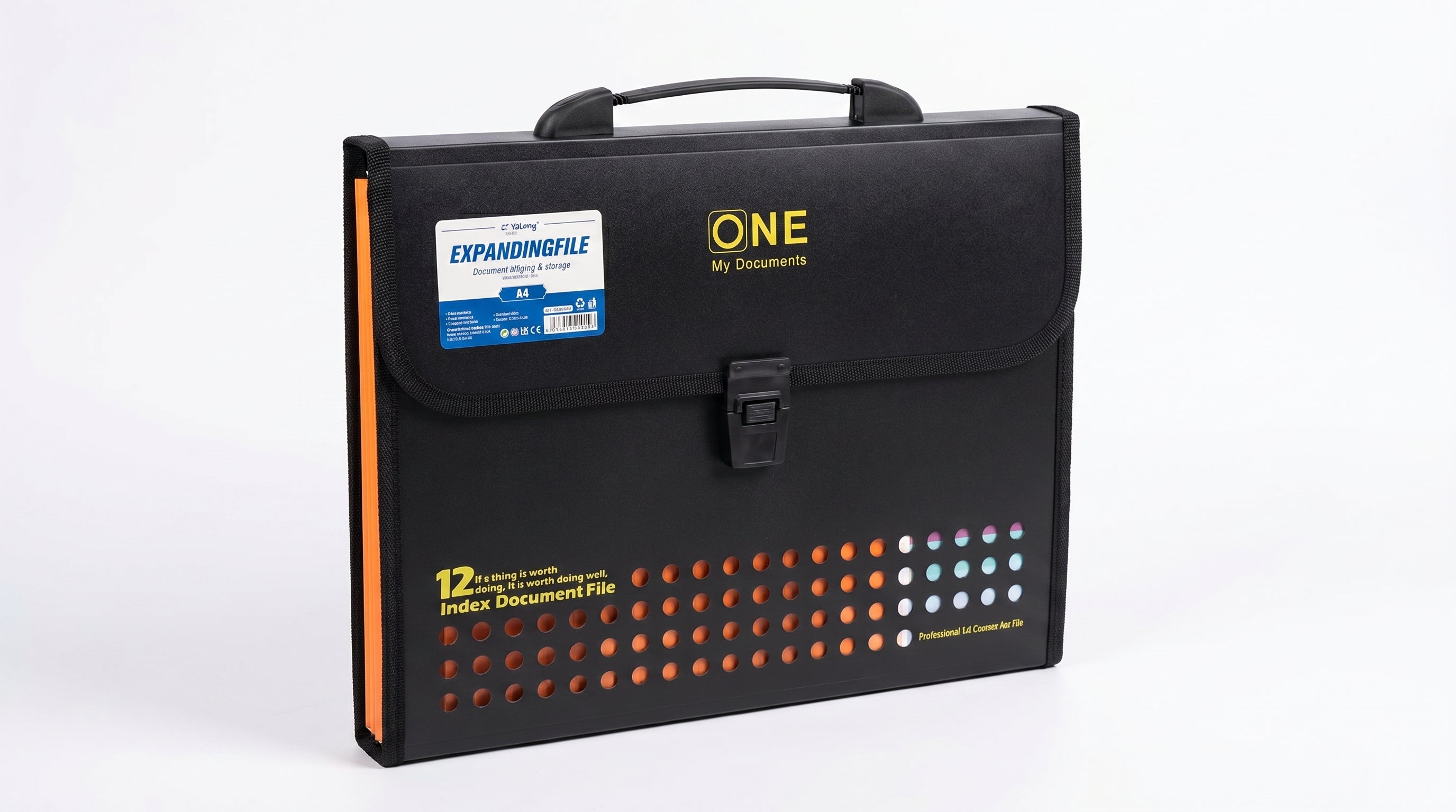Porte Classe Dossier A4 13pockets - Trieur Accordéon Extensible