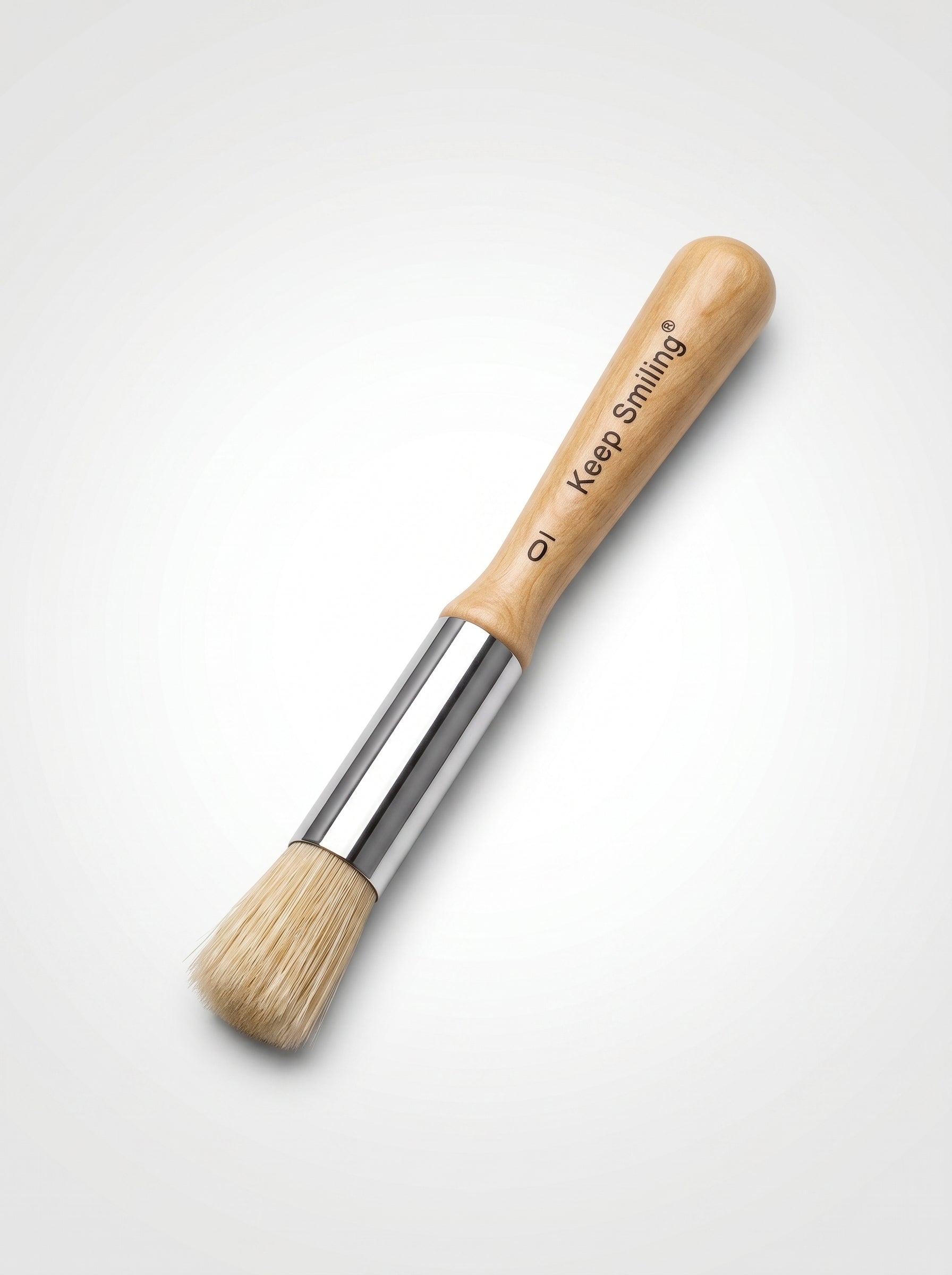 Pinceau brosse rond Keep Smiling – Taille au choix (N° 0, 2, 4, 6, 8, 10, 12)