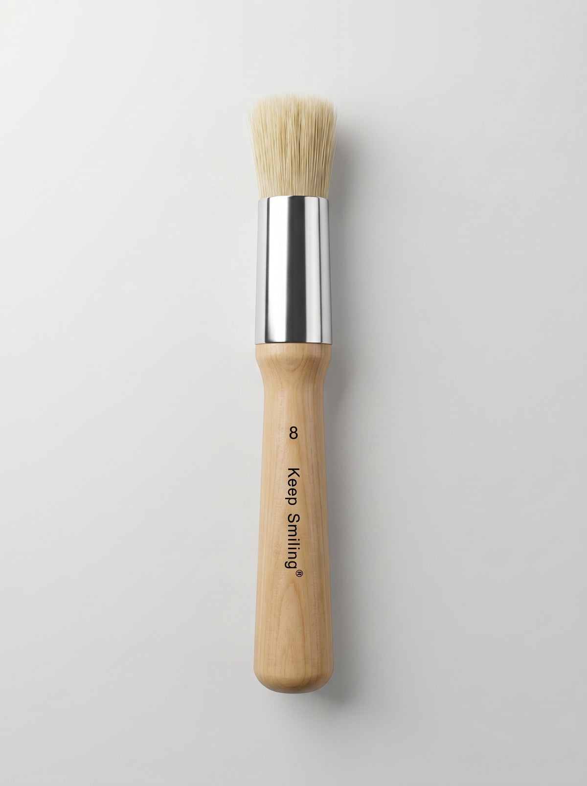 Pinceau brosse rond Keep Smiling – Taille au choix (N° 0, 2, 4, 6, 8, 10, 12)